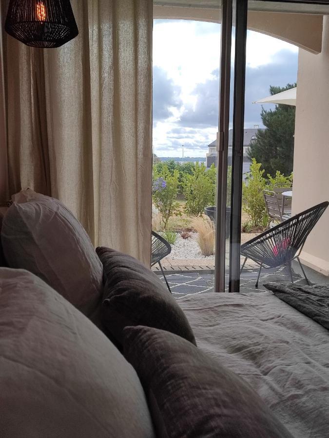 Le 3 Appartement Vue Mer Avec Jardin 100M De La Plage Et De La Thalasso Concarneau Εξωτερικό φωτογραφία